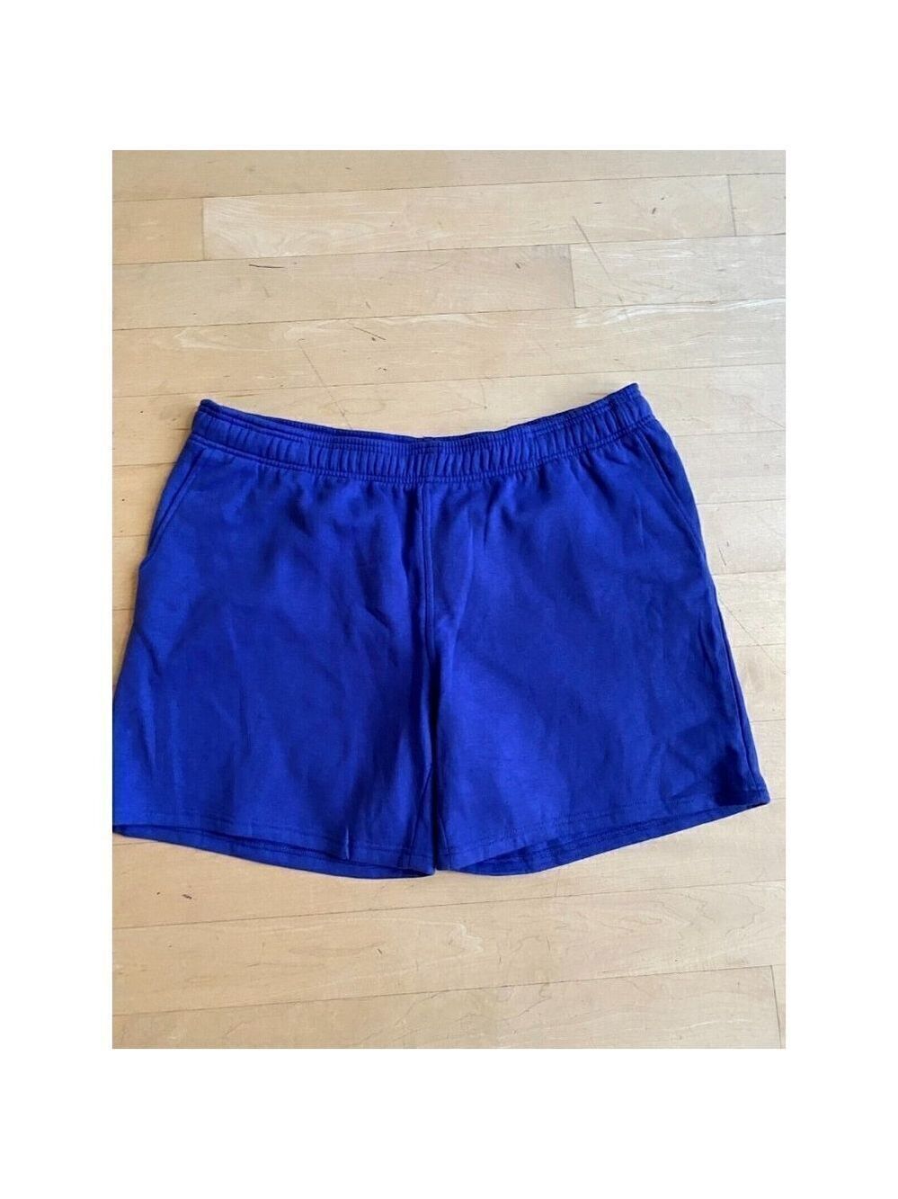 BP Terry cloth stretch casual sweat shorts men's sz 2Xlarge purple